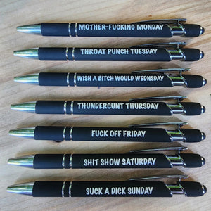 Funny Daily Pen Set