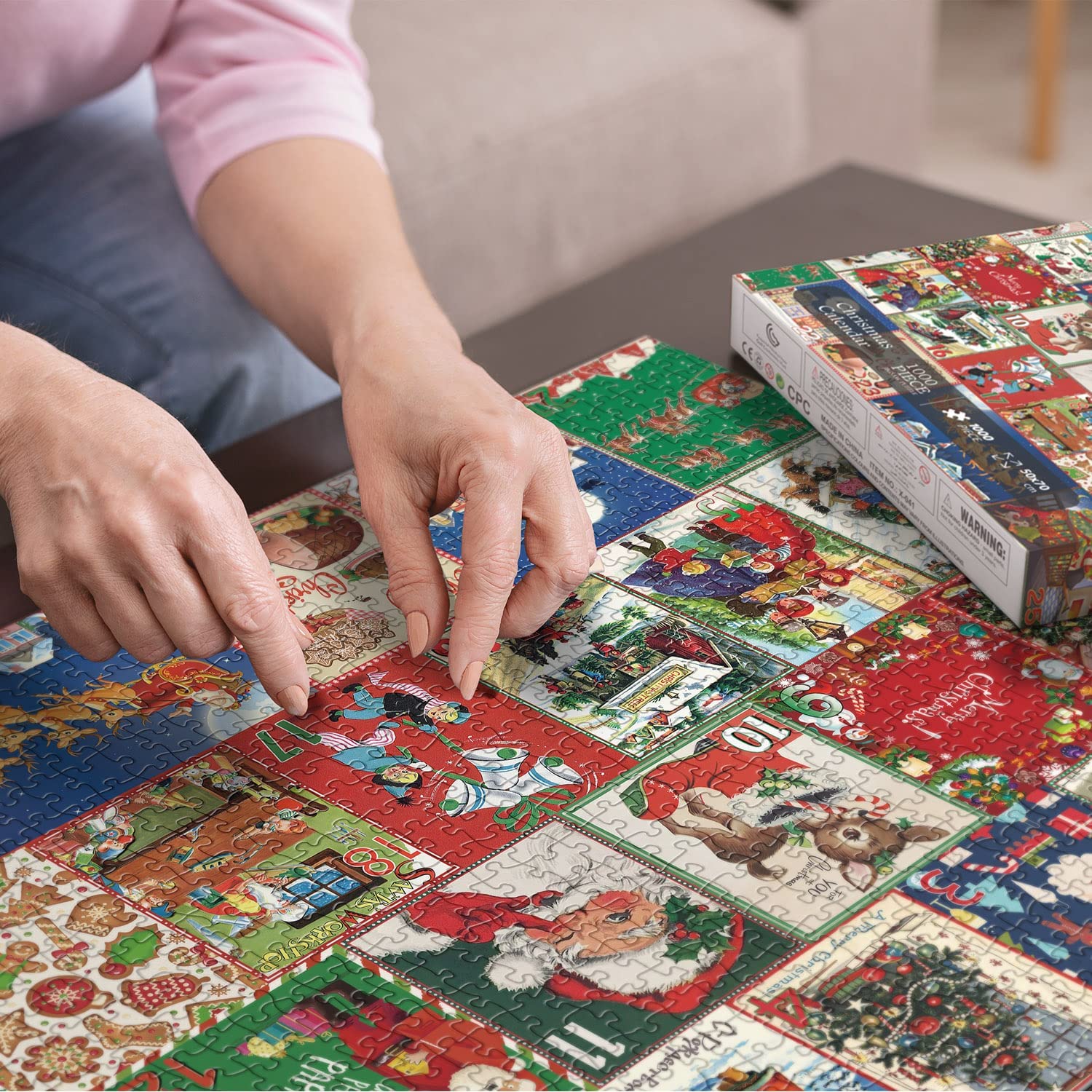 Christmas Advent Calendar Jigsaw Puzzles