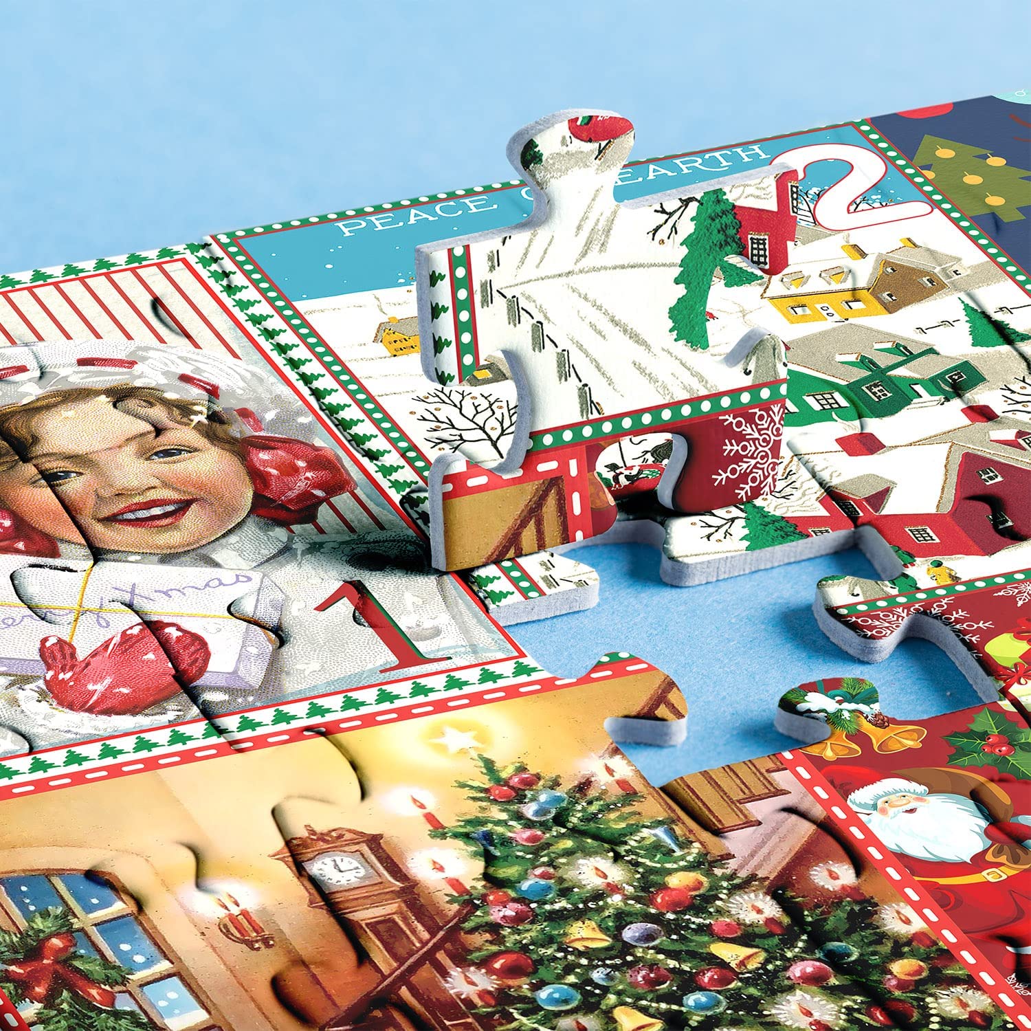 Christmas Advent Calendar Jigsaw Puzzles