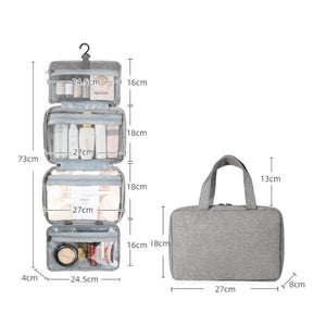 👍Perfect For Traveling🔥 - Toiletry Bag For Women With Hanging Hook