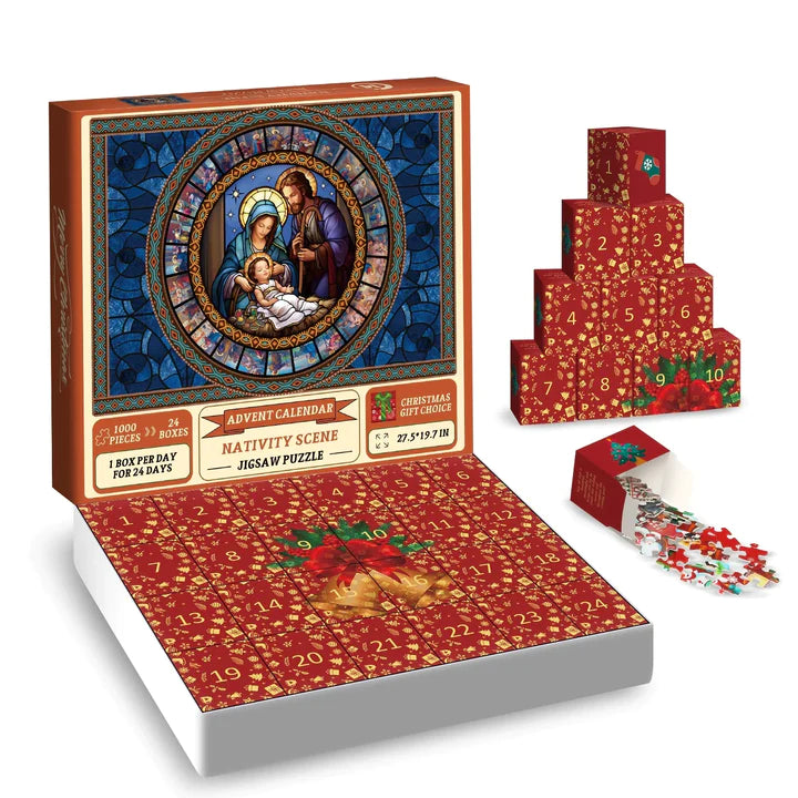 Christmas Advent Calendar Jigsaw Puzzles