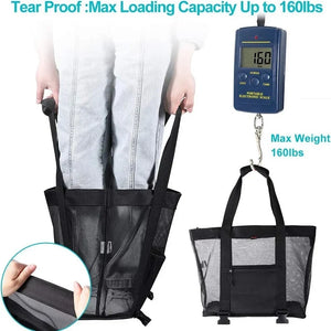 2-in-1 Portable Detachable Mesh Carry Case