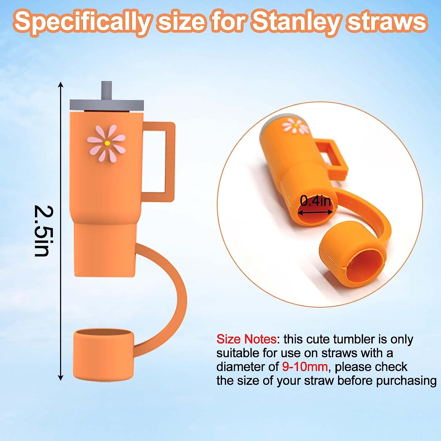 Silicone Straw Cap