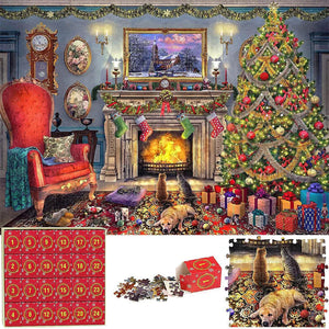 Christmas Advent Calendar Jigsaw Puzzles