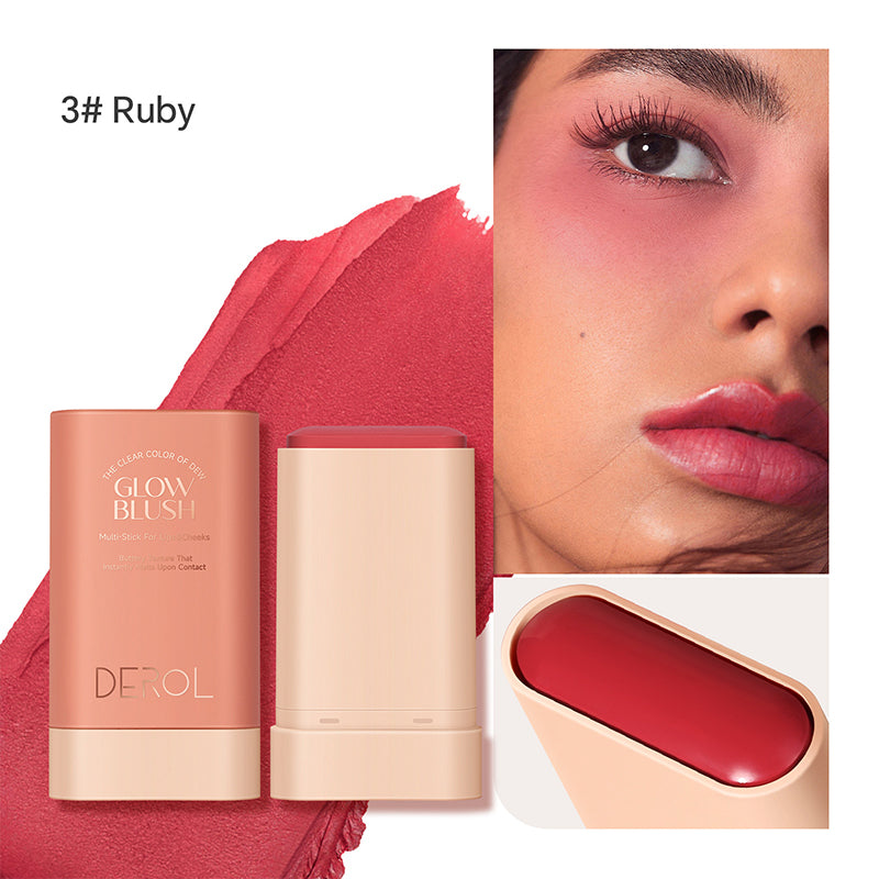 Tint Moisturizing Stick,Cheek Tint Blush Cream