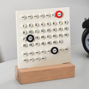 Manual diy loop calendar