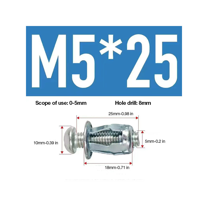 Expansion Screw Petal Nut