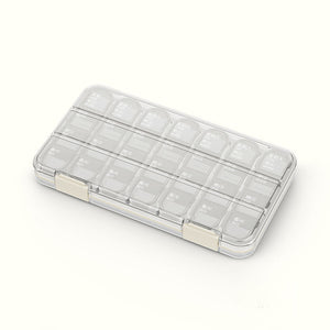 One Week Portable Pill Box