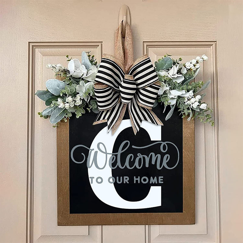 2023 NEW - Welcome Front Door Wreath