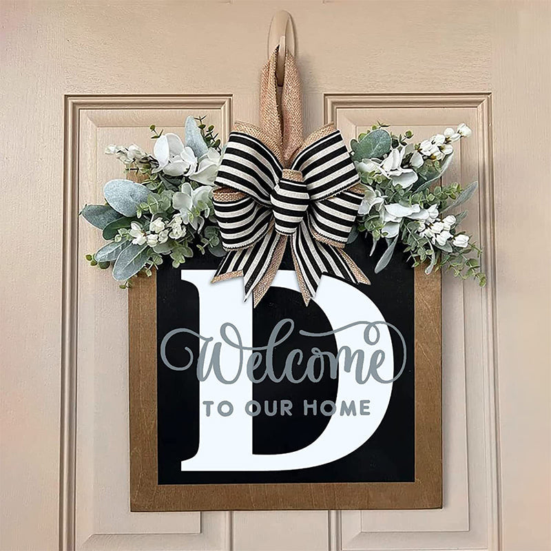 2023 NEW - Welcome Front Door Wreath