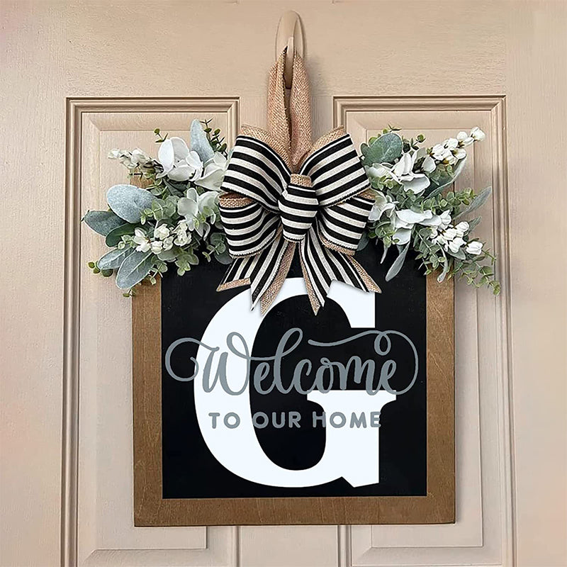 2023 NEW - Welcome Front Door Wreath