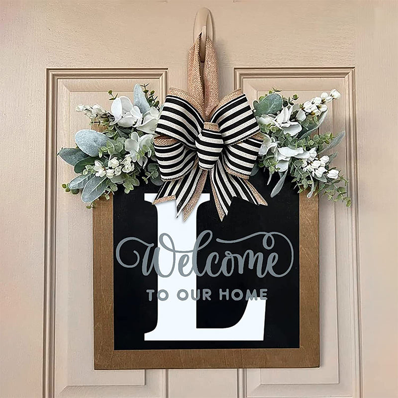 2023 NEW - Welcome Front Door Wreath