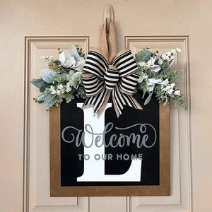 2023 NEW - Welcome Front Door Wreath