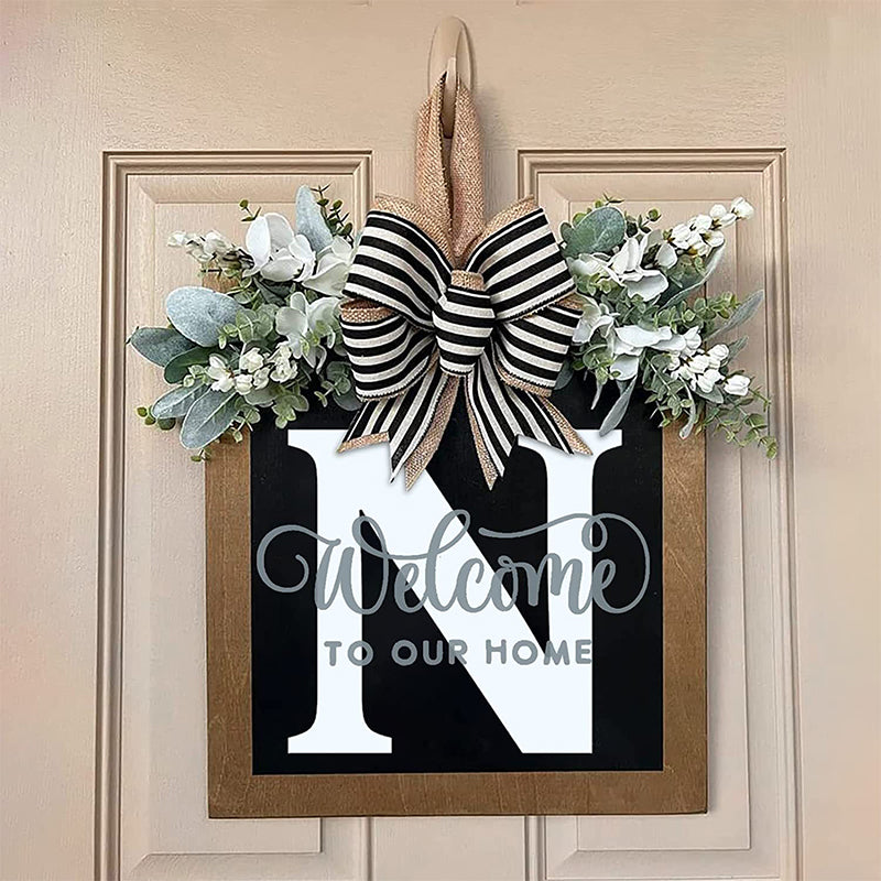 2023 NEW - Welcome Front Door Wreath