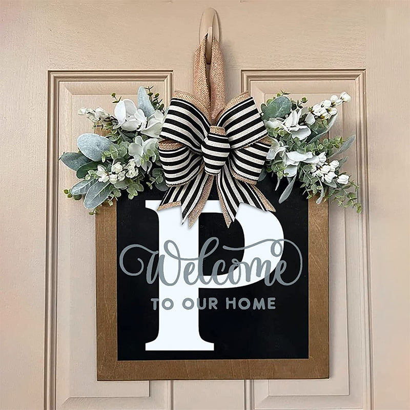 2023 NEW - Welcome Front Door Wreath