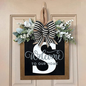 2023 NEW - Welcome Front Door Wreath