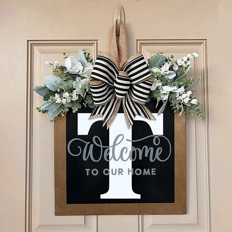 2023 NEW - Welcome Front Door Wreath