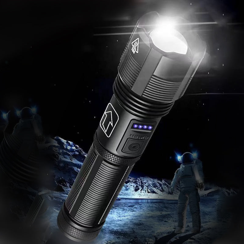 Waterproof laser military flashlight