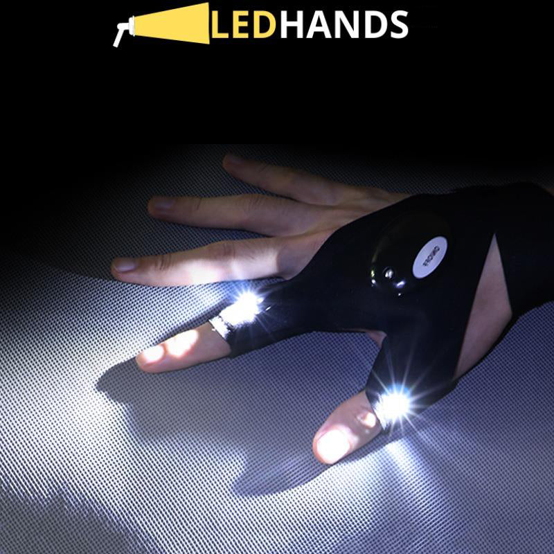 The Glove with LED Finger Light