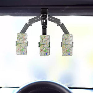 Rotatable Multifunctional Sun Visor Cell Phone Holder