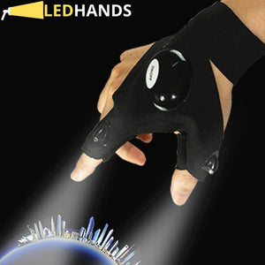 The Glove with LED Finger Light