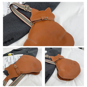 Cat Shape Crossbody Bag