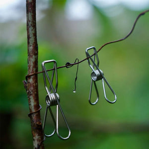 Stainless Steel Wire Clips for Clothes Drying