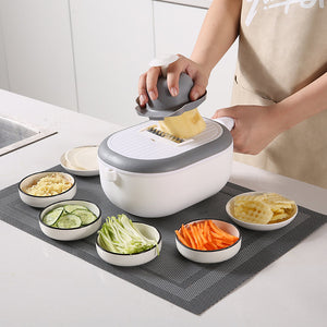 Kitchen Drain Basket with Slicer