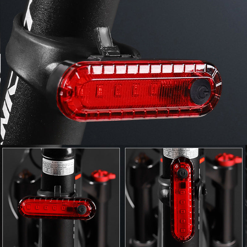 Ultra Bright USB Rechargeable Bike Light Kit