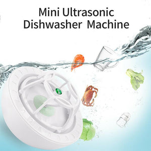 🔥Ultrasonic Portable Dishwasher And  Laundry Artifact