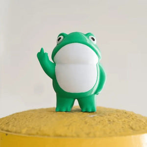 Middle Finger Frog Ornament