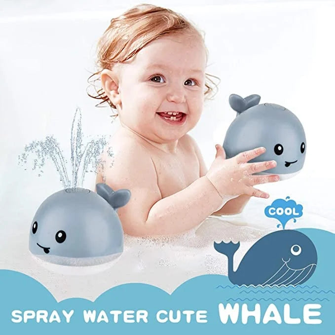 Whale Automatic Spray Water Bath Toy