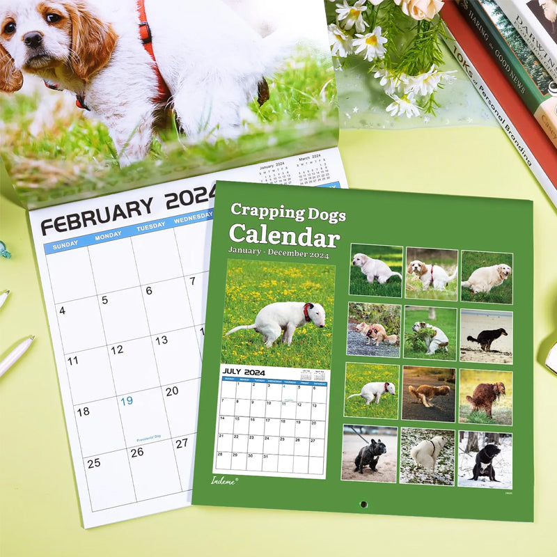 The funniest calendar of this century | The "artistic expression" of furry friends