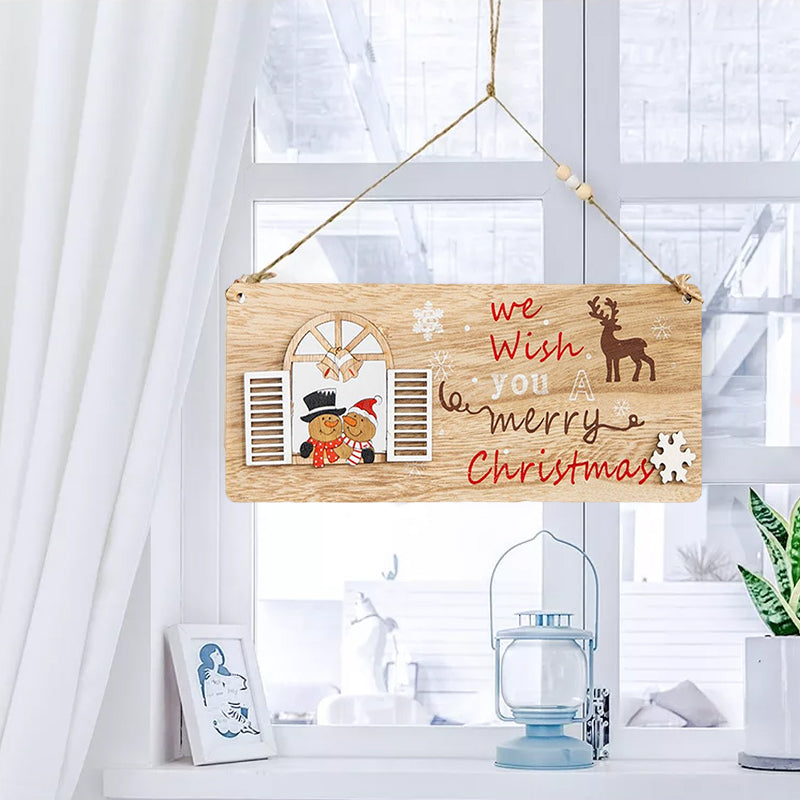 🎅Christmas Wooden Hanging Sign