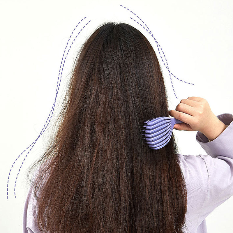 Hollow Out Smooth Hair Fluffy Comb