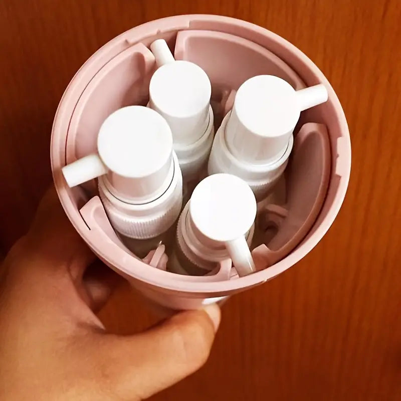 Leak-Proof 4-in-1 Travel Bottles