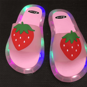 LED Happy Slippers For Children