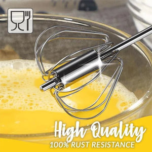 Stainless Steel Semi-Automatic Whisk