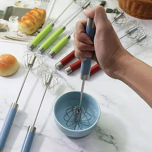 Stainless Steel Semi-Automatic Whisk