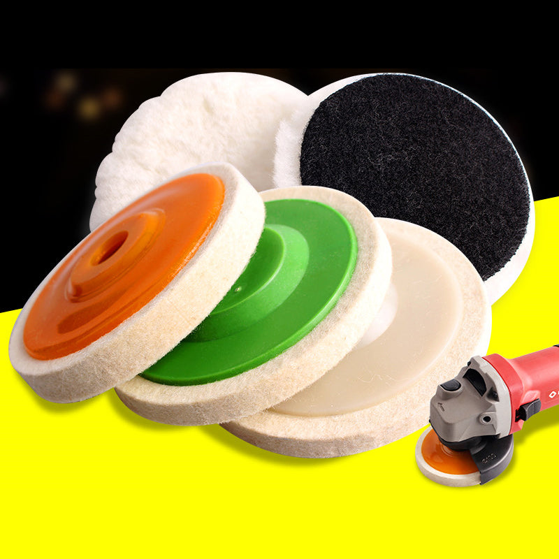 Wool Polishing Wheel Disc (5Pcs)