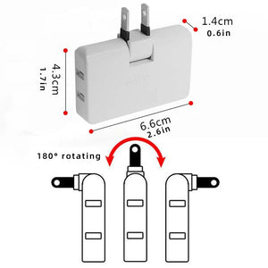 😮Rotatable Socket Converter