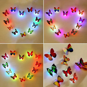 🦋3D LED Butterfly Decoration Night Light