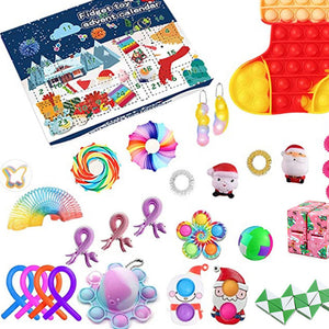 Christmas Advent Calendar Fidget Surprise Box Packs