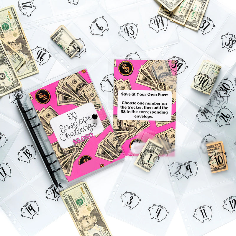 📒2024 Budget Binder Book With Cash Envelopes