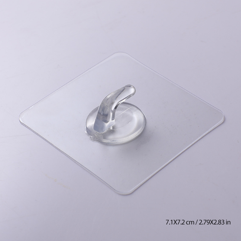 Transparent Adhesive Hooks