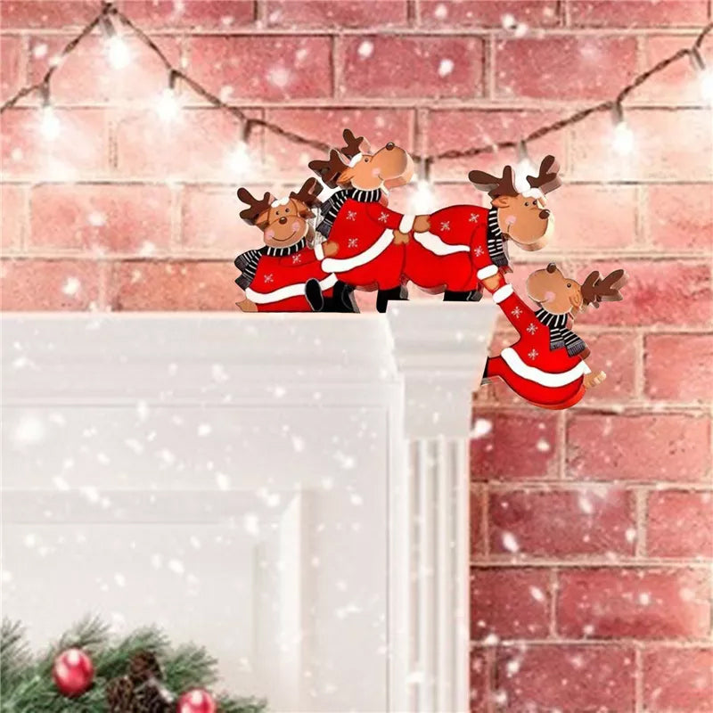 🎄Funny Christmas Door Frame Decorations🦌