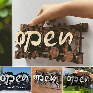 Revolutionary Open-Closed Signboard