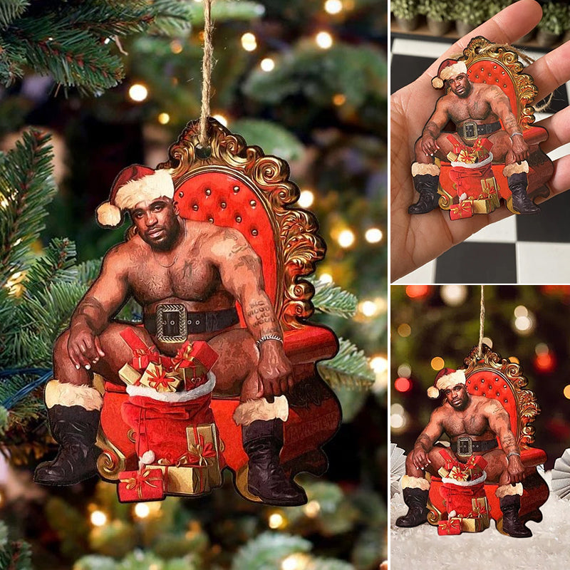 🌲Christmas Special Price🔥Barry Wood Meme Christmas Ornament