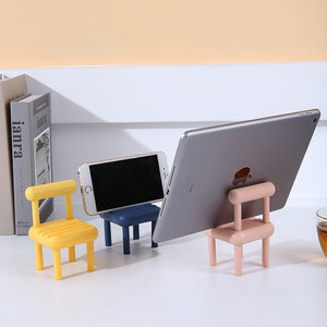 Small Chair Mobile Phone Holder