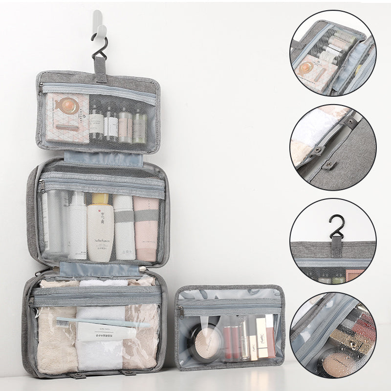 👍Perfect For Traveling🔥 - Toiletry Bag For Women With Hanging Hook